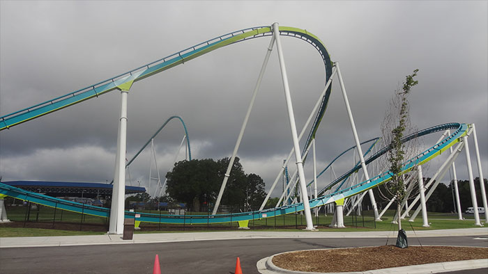 Fury 325 Ride At Carowinds, North Carolina