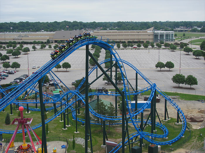Lightning Run Ride At Kentucky Kingdom, Kentucky
