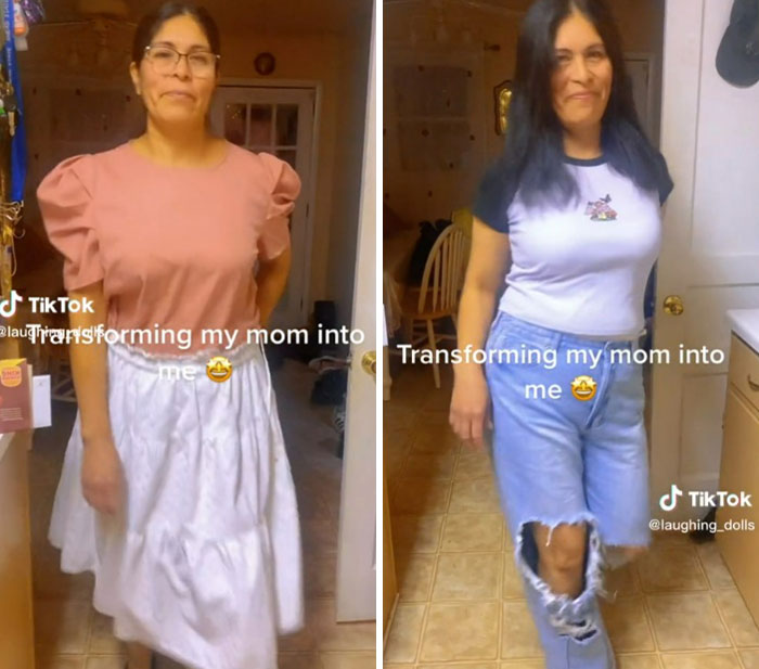 Turning-My-Mom-Into-Me-Tiktok-Trend