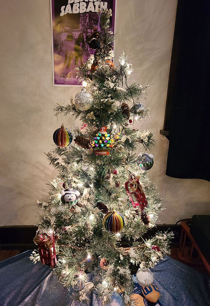 Hace 7 años, mi salud mental estaba en un lugar oscuro después de que un amigo me echara de su casa. 7 años después, estoy sobrio, en recuperación activa y tengo mi primer árbol de Navidad