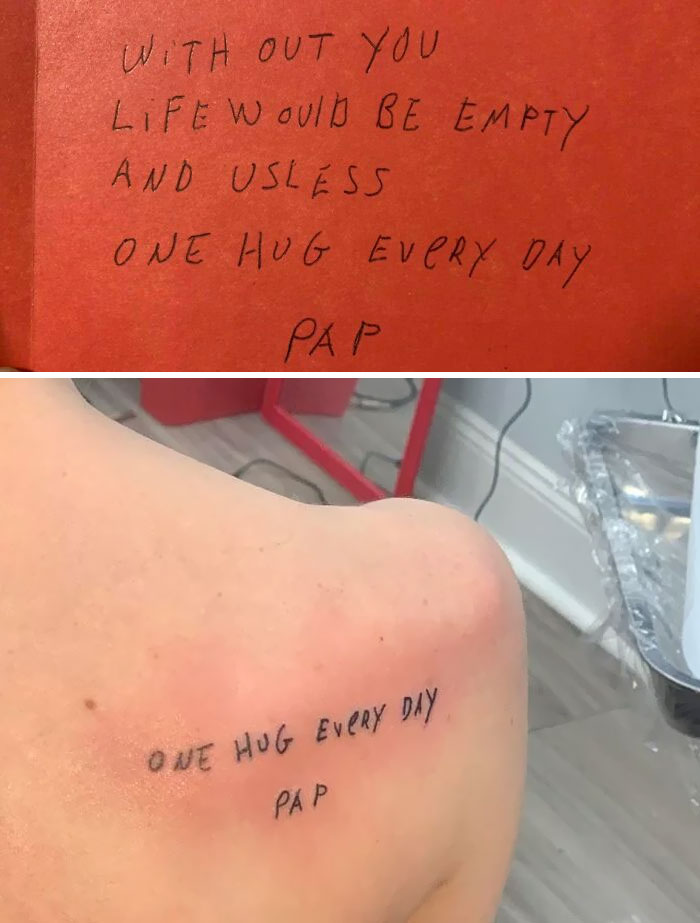 This Is The Last Christmas Card I Have From My Pap. He Wasn’t Able To Give Me It, But It’s My Favorite Present