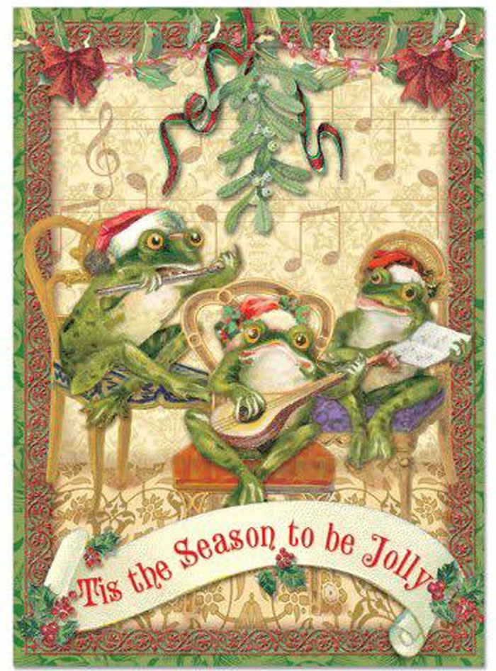 What Do We Want? Christmas Frogs! When Do We Want Them? Now!