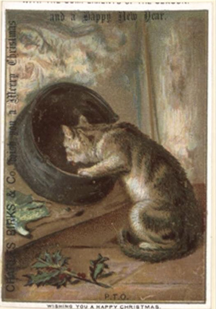 The Fact That This Was Used To Covey Christmas Greetings Makes It All The More Unexpected