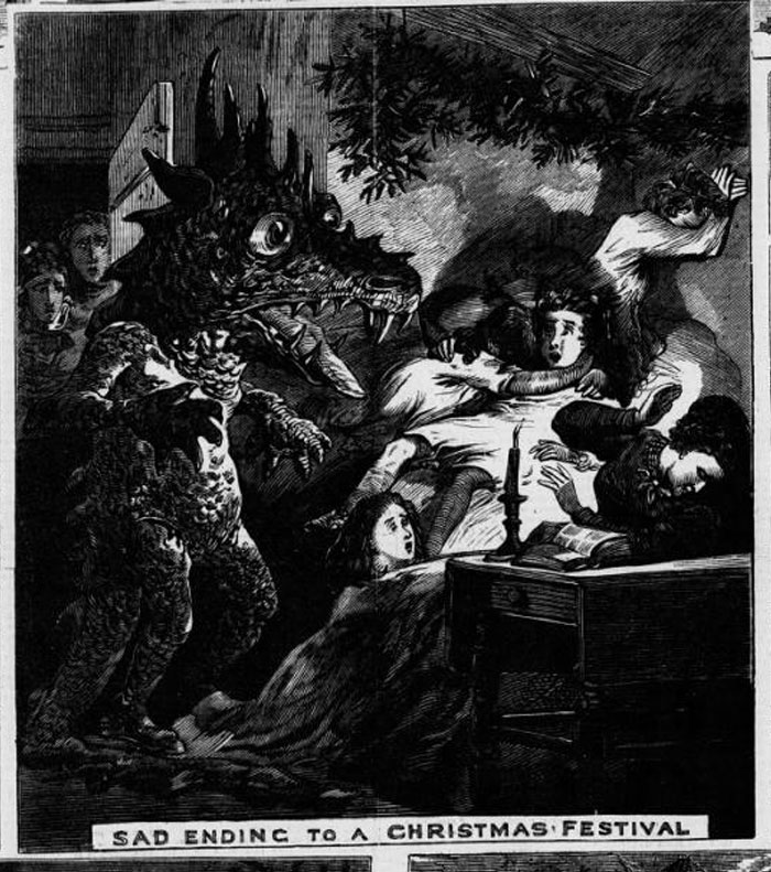 It's An Illustrated Police News Christmas! (1876)