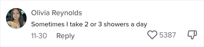 "Am I Gross, Yes Or No?": Woman's Controversial Showering Habits Spark Heated Debate On TikTok "Am I Gross, Yes Or No?": Woman's Controversial Showering Habits Spark Heated Debate On TikTok