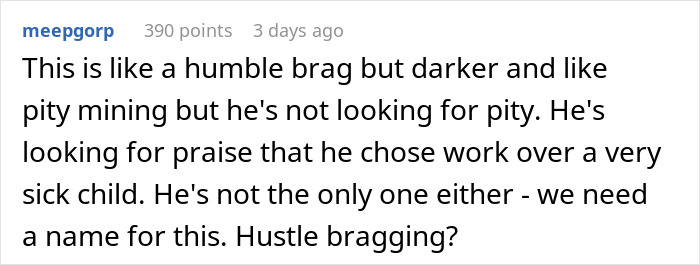 Dad Posts How He Had To Choose Work Over His Sick Baby In Hopes For Compassion And Support, Gets A Reality Check Instead