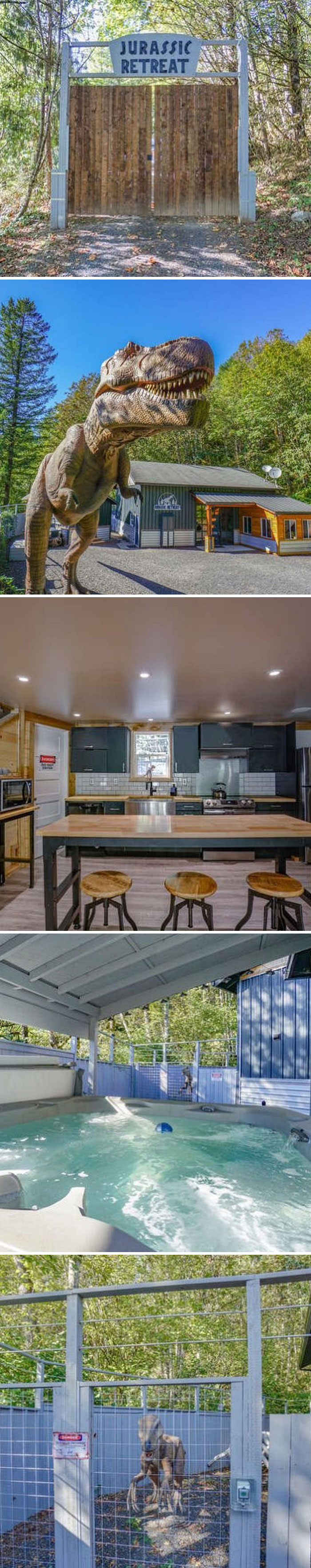 When Jurassic Park Is Life. 🦖🦕currently Listed For $1,299,000. 3 Bd, 2 Ba. 2,166 Sq Ft. 2.03 Acres