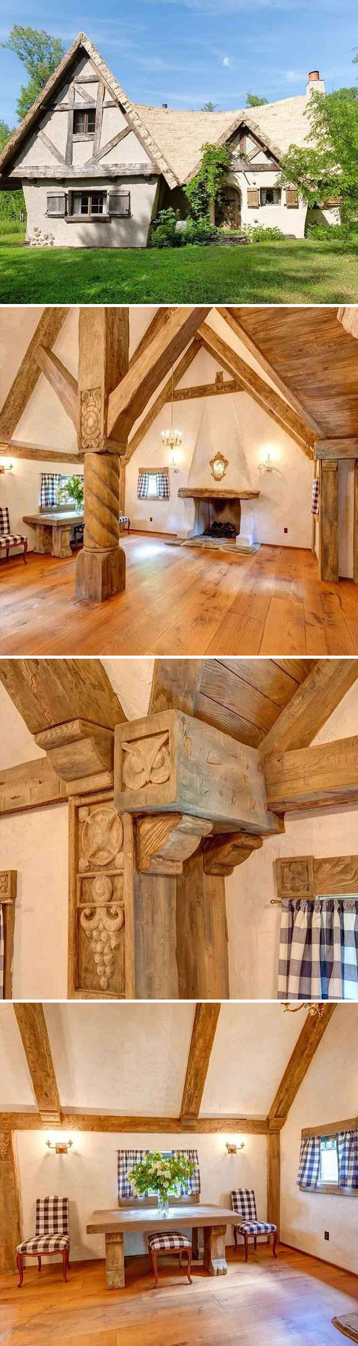 If This Home Isn’t In The Next Pixar Film I Am Going To Be Very Upset. Also, This Home Sits On 171 Acres Which Per The Listing Includes “Hardwood Forests, Open Meadows, Streams And Ponds”. As Far As I Can Tell There Are Two Other Homes On The Property. $1,975,000 In Jefferson, NY. 4 Bd, 5 Ba. 4,200 Sq Ft