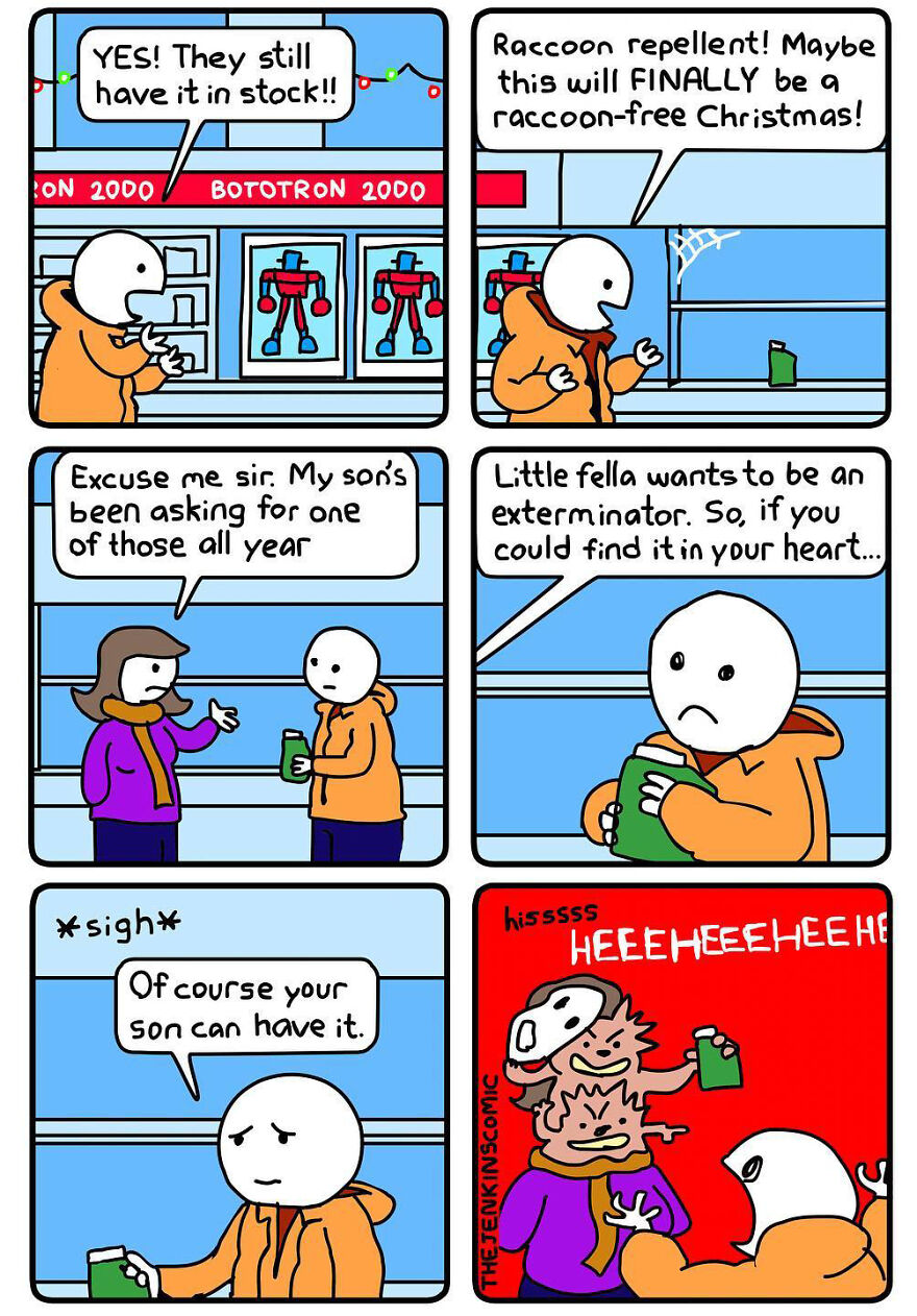 Quirky Comics With Twisted Endings By “The Jenkins”(44 New Pics)