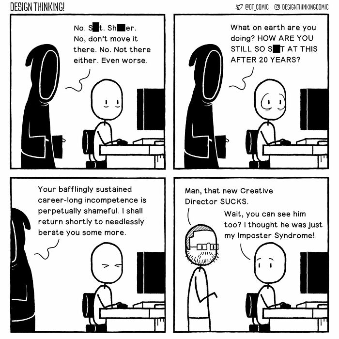 Artist Shows His Frustrations With His Design Career In Amusing Comics