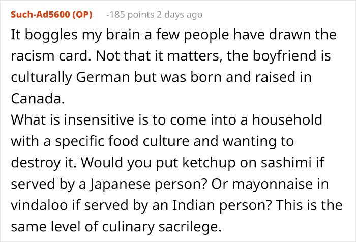 Guy Doesn't Allow Sister's BF To Ruin His Italian Dish With Asian Hot Sauce, Drama Ensues