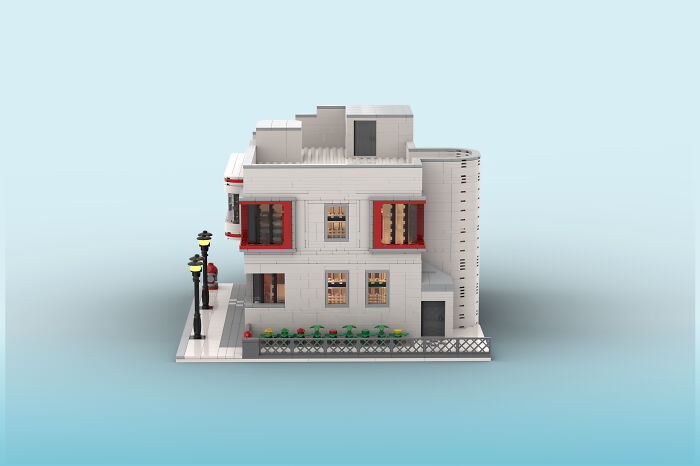 Creating LEGO Models Is My Passion, Therefore I Decided Recreate One Of The Most Iconic Buildings In Lithuania From LEGO Bricks &ndash; The Iljinai Family House