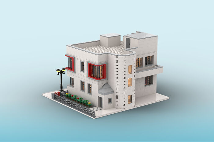 Creating LEGO Models Is My Passion, Therefore I Decided Recreate One Of The Most Iconic Buildings In Lithuania From LEGO Bricks &ndash; The Iljinai Family House