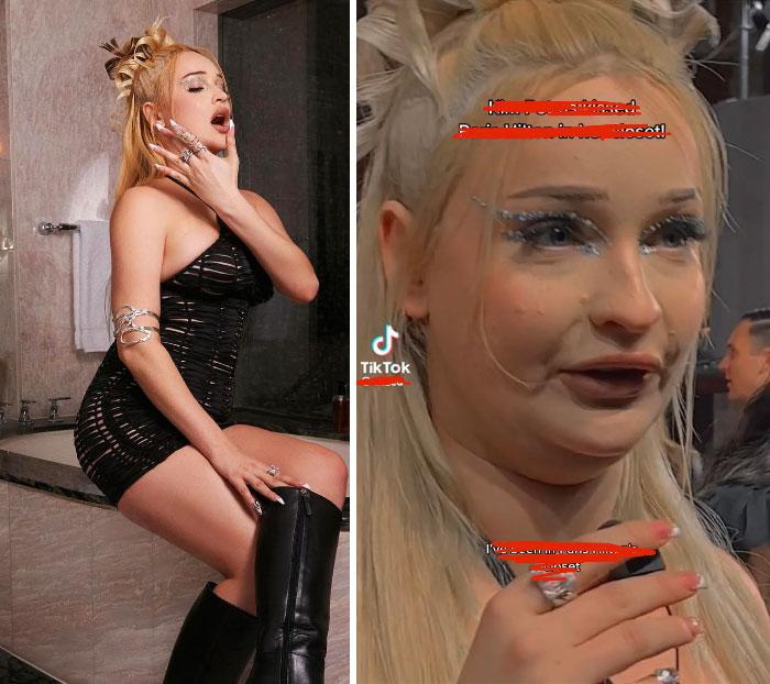 Instagram vs. entrevista en la alfombra roja