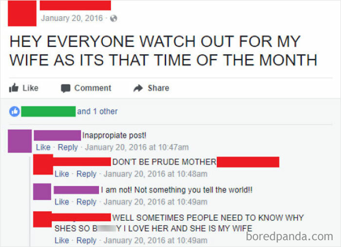 Wife's Time Of The Month