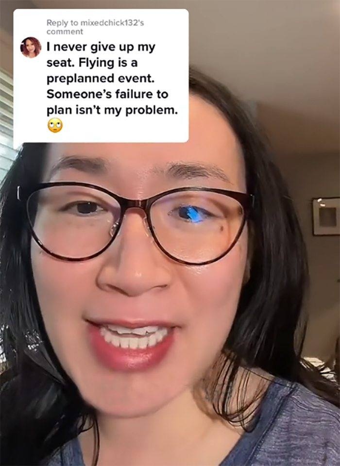 "Sit Down, Connie:" Woman Steps In to Protect Elderly Passenger's Premium Plane Seat from Entitled Passenger "Sit Down, Connie:" Woman Steps In to Protect Elderly Passenger's Premium Plane Seat from Entitled Passenger