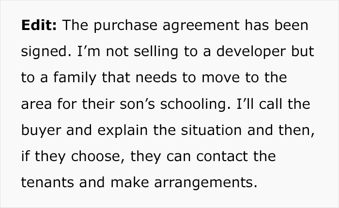 Landlord Asks If He's A Jerk For Making His Tenants Move When They Have A Terminally Ill Child In Hospice