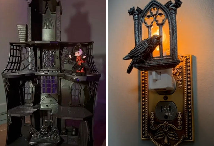 Mom Fed Up With People Saying Her Gothic Nursery Is Bad For Her Baby Starts A Satirical Series Featuring ‘Gothic Baby’