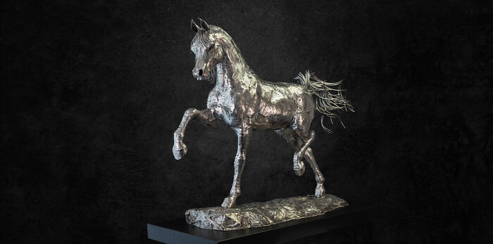 Metal And Steel Sculptures By Georgie Poulariani (9 Pics)