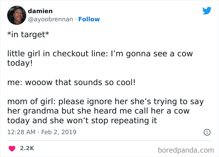 She's Going To See A Cow Today