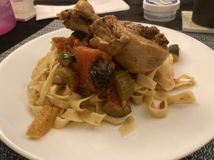 A Chicken Cacciatore (Condensed Time To Make)