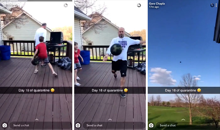 Annoying Dad While He’s Trying To Grill