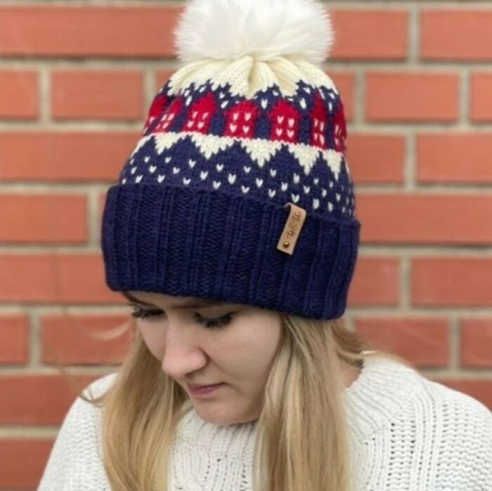 Jacquard Warm Knitted Handmade Hats (15 Pics)