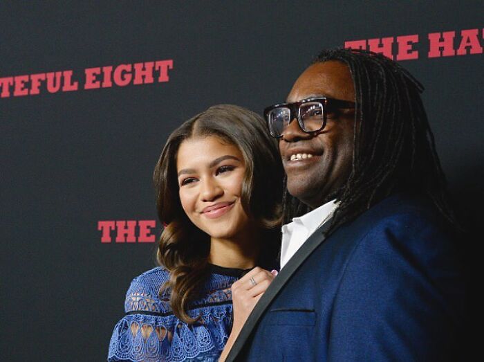 Zendaya With Her Father Kazembe Ajamu Coleman