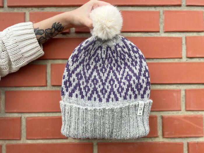 Jacquard Warm Knitted Handmade Hats (15 Pics)