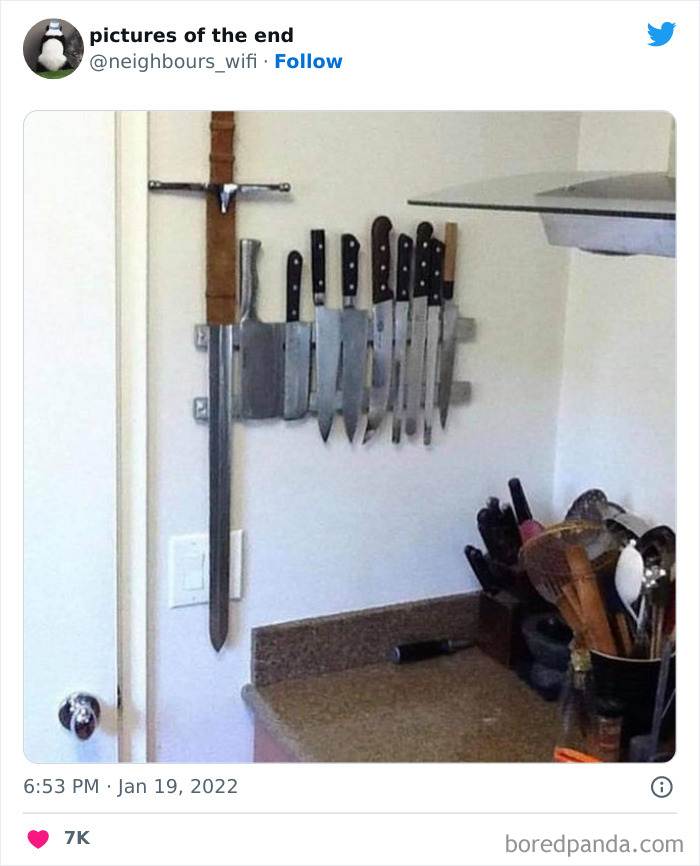 50 Funny And Bizarre Photos Shared On The "Pictures Of The End" Twitter Page (New Pics)