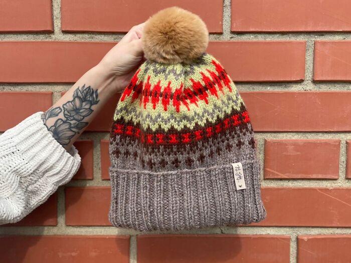 Jacquard Warm Knitted Handmade Hats (15 Pics)