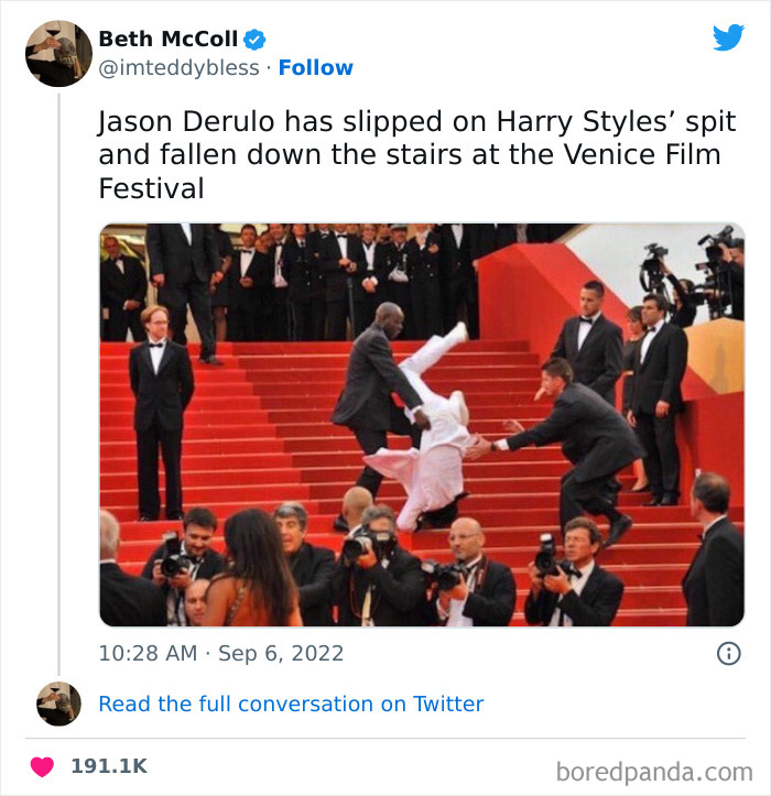 Harry Styles Spitting On Chris Pine