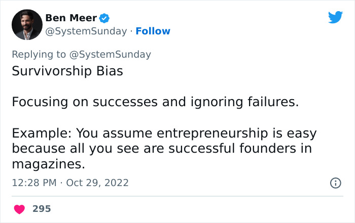 People Are Fascinated By This Thread Pointing Out Common Errors In Thinking Caused By These 12 Cognitive Biases