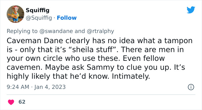 Retired Football Player Is Shocked To See ‘Tampons For Men’ At The Store, Finally Learns What Tampons Actually Are Retired Football Player Is Shocked To See ‘Tampons For Men’ At The Store, Finally Learns What Tampons Actually Are