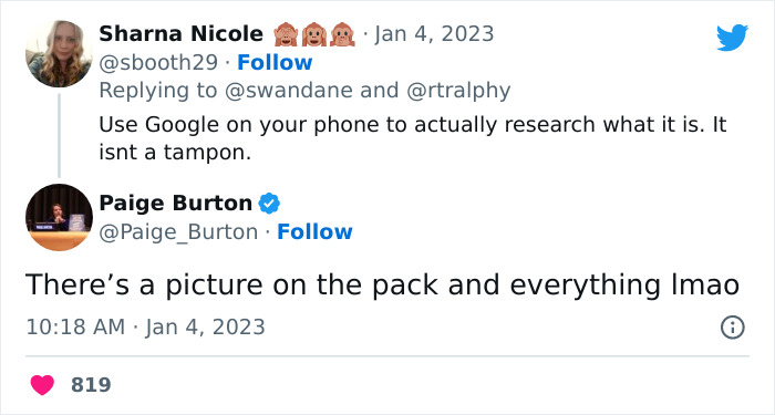 Retired Football Player Is Shocked To See ‘Tampons For Men’ At The Store, Finally Learns What Tampons Actually Are Retired Football Player Is Shocked To See ‘Tampons For Men’ At The Store, Finally Learns What Tampons Actually Are