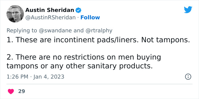 Retired Football Player Is Shocked To See ‘Tampons For Men’ At The Store, Finally Learns What Tampons Actually Are Retired Football Player Is Shocked To See ‘Tampons For Men’ At The Store, Finally Learns What Tampons Actually Are