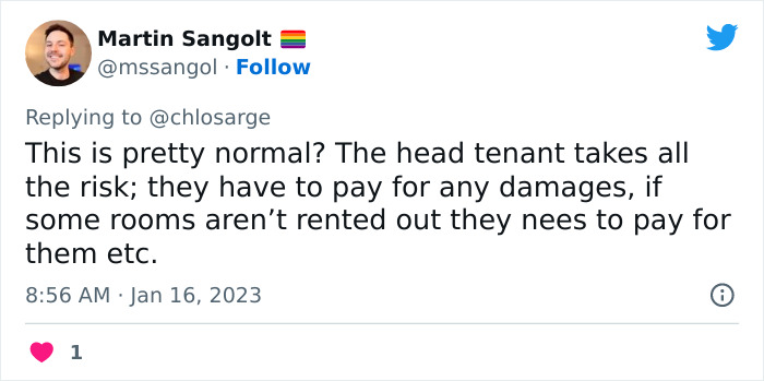 People Are Sharing Stories Of Being Scammed By Roommates In Response To This 'Head Tenant' Revealing That Other Tenants Pay Their Rent People Are Sharing Stories Of Being Scammed By Roommates In Response To This 'Head Tenant' Revealing That Other Tenants Pay Their Rent