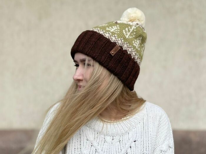 Jacquard Warm Knitted Handmade Hats (15 Pics)