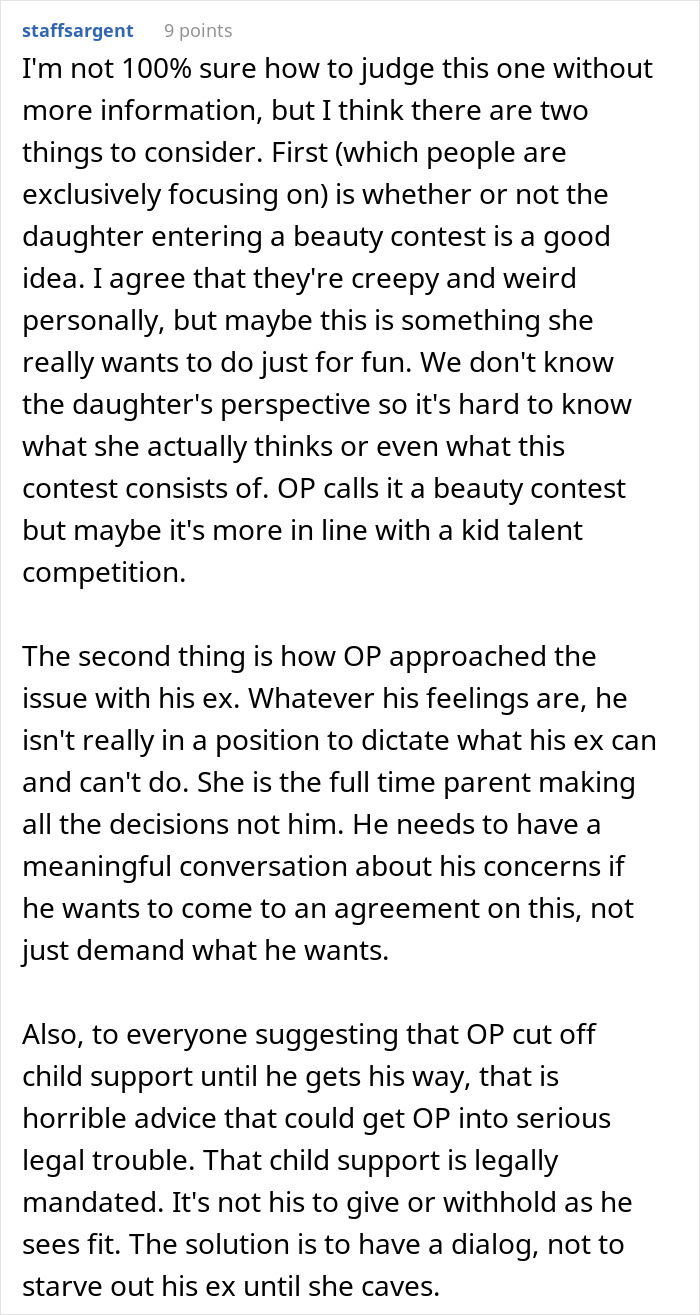 Dad Doesn&rsquo;t Want His 6-Year-Old Daughter To Go To Beauty Pageants, His Ex-Fianc&eacute;e Disagrees