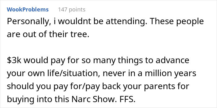 Brother Expects Guests To Pay For His Wedding, Is Shocked And Mad When They Start Dropping Out