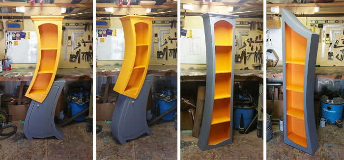 A 3 Piece Bookshelf Set I Made. I Dont Understand How To Use A Square