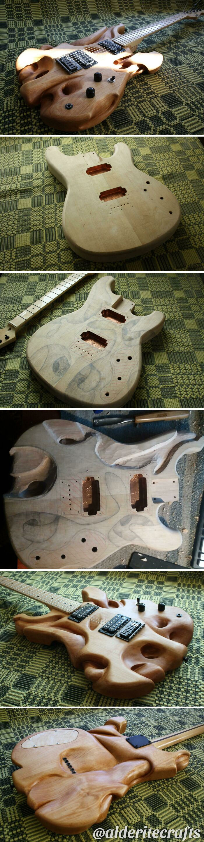 Hypnogogia - A Guitar I've Made From Scratch And I'm Hella Proud Of