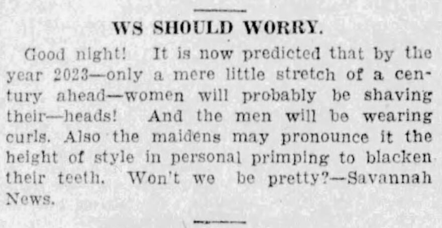 Predictions About 2023 From A Hundred Years Ago (17 Facts)