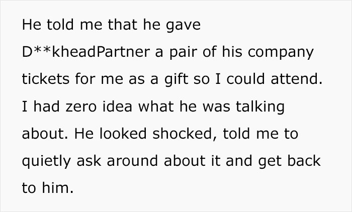 Client Gifts Super Bowl Tickets To This Employee, Boss Gives Them To Someone Else, Gets Taught A Hard Lesson With The Client's Revenge Plan Client Gifts Super Bowl Tickets To This Employee, Boss Gives Them To Someone Else, Gets Taught A Hard Lesson With The Client's Revenge Plan