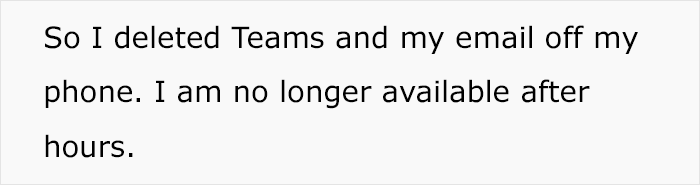 Boss Doesn't Allow Employees To Work From Home Under Any Circumstances, So They Make Sure They Can't Be Reached Out Of Office Boss Doesn't Allow Employees To Work From Home Under Any Circumstances, So They Make Sure They Can't Be Reached Out Of Office