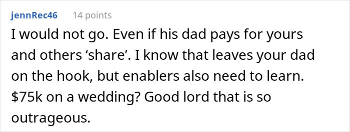 Brother Expects Guests To Pay For His Wedding, Is Shocked And Mad When They Start Dropping Out