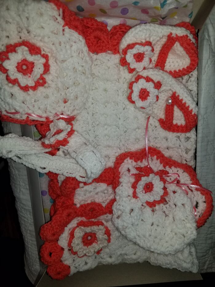 Dress Set For A Friends Baby Girl