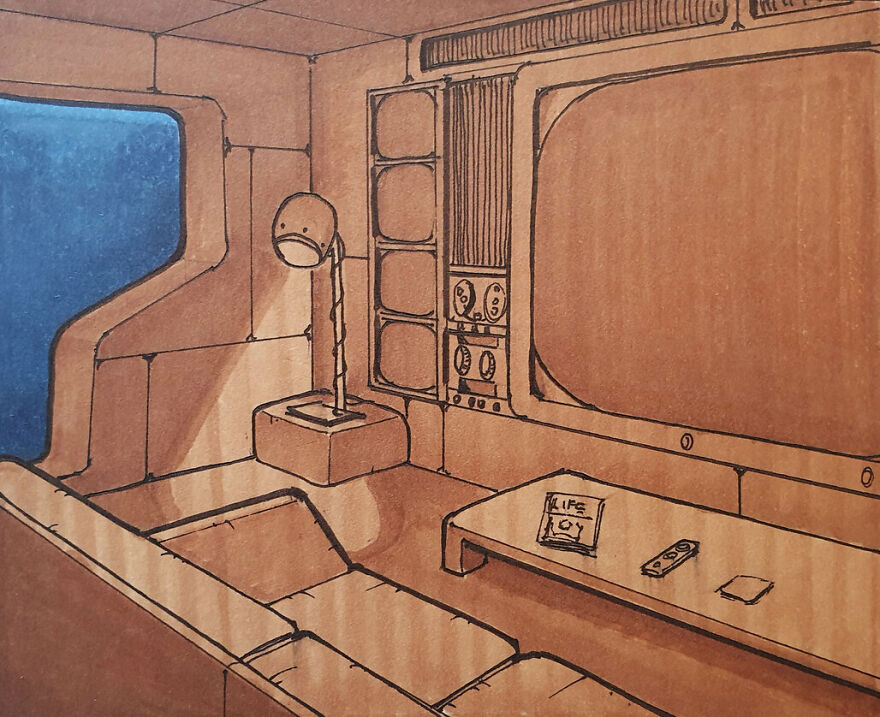 Retro-futuristic design