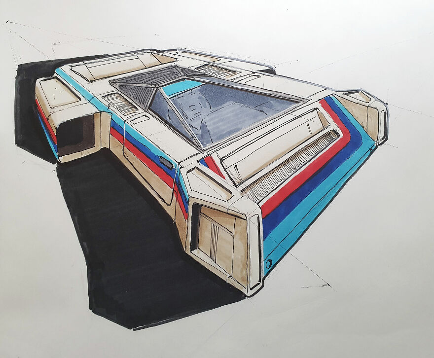 Retro-futuristic design