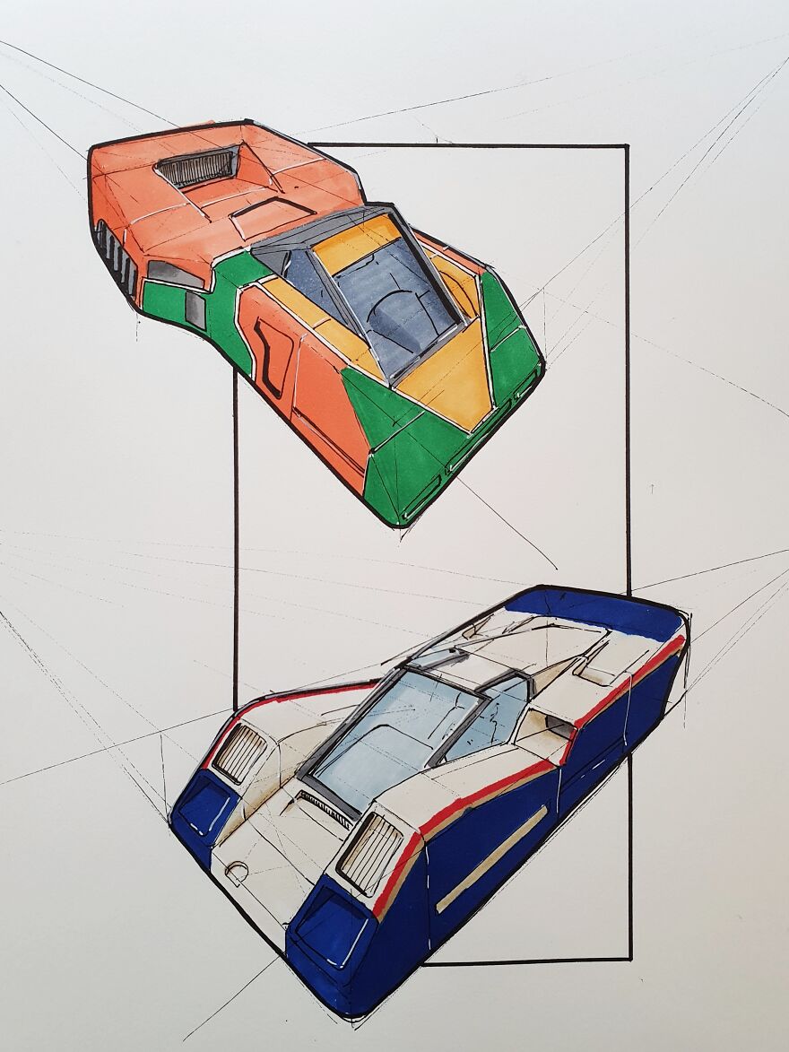 Retro-futuristic design